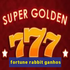 fortune rabbit ganhos