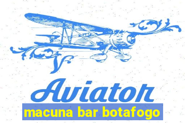 macuna bar botafogo