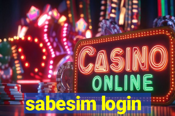 sabesim login