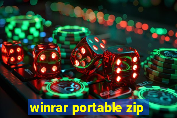 winrar portable zip