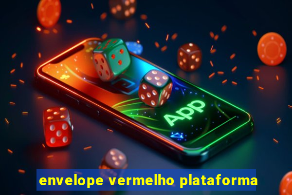 envelope vermelho plataforma