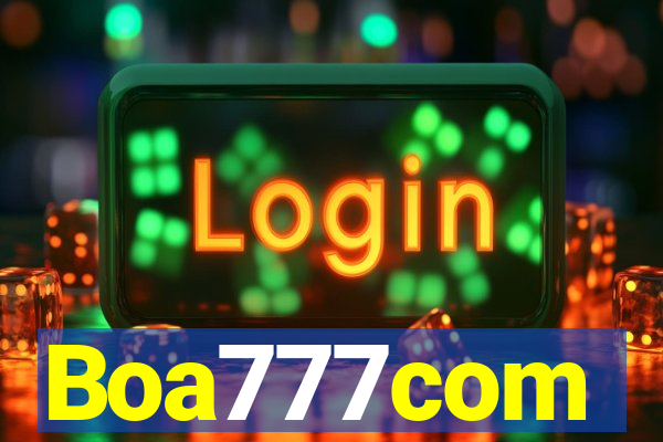 Boa777com