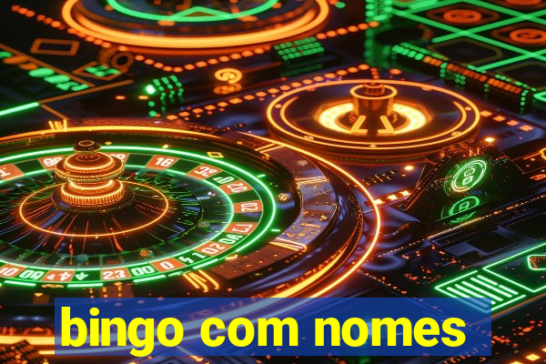 bingo com nomes