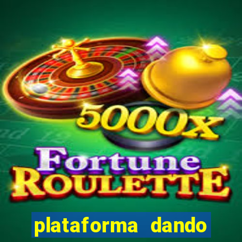 plataforma dando bonus de cadastro