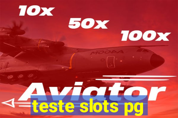 teste slots pg