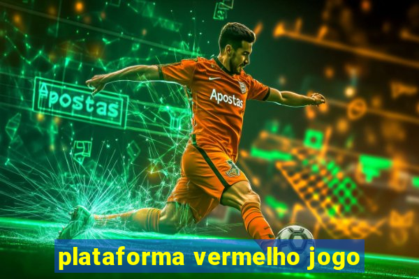 plataforma vermelho jogo