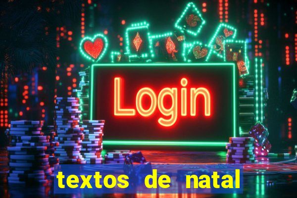 textos de natal para imprimir